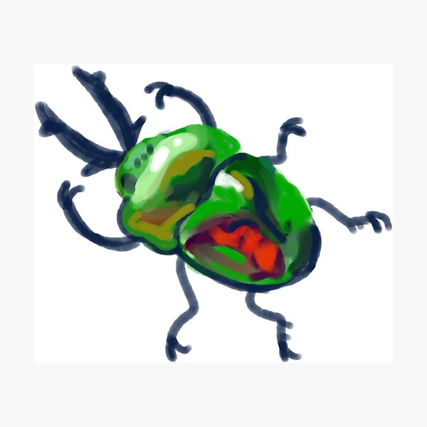 Item preview, rainbow stag beetle designed and sold by otterguppy.