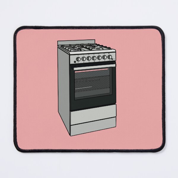 Item preview, Electric stove cartoon illustration designed and sold by Misscartoon.