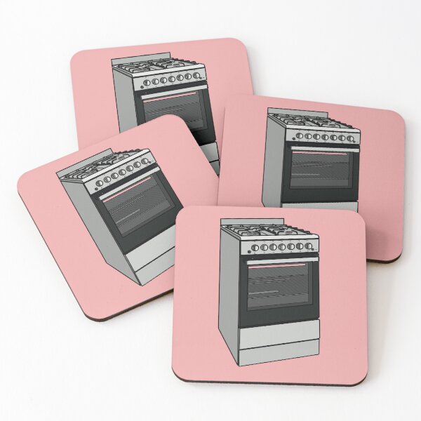 Item preview, Electric stove cartoon illustration designed and sold by Misscartoon.