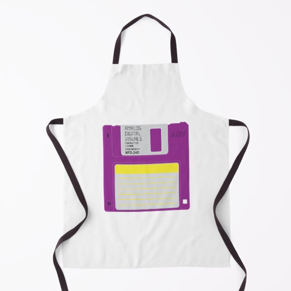 Item preview, Floppy Disk Graphic Tee – Retro Tech Y2K Streetwear Vibes (Warm Purple Colorway) Analog/ Computer designed and sold by analogdigitalvz.