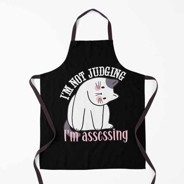 Item preview, I'm not judging I'm assessing - grumpy cat designed and sold by EvergreenWhimsy.