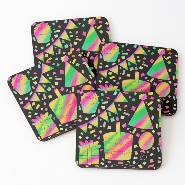 Item preview, Rainbow Birthday Part Design With Black  designed and sold by missmann.
