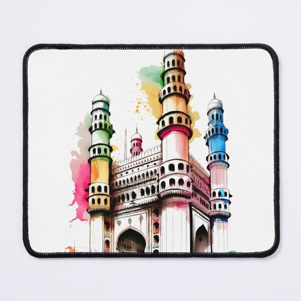Item preview, Historic Charminar monument in Hyderabad, India. designed and sold by snehit.