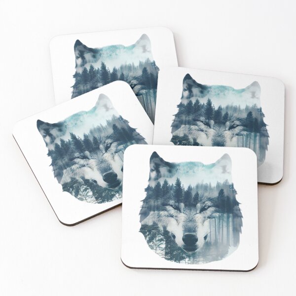 Item preview, Wolf With Blended in Deep Forest designed and sold by CMHerd.