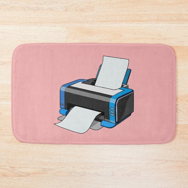 Item preview, Printer cartoon illustration designed and sold by Misscartoon.