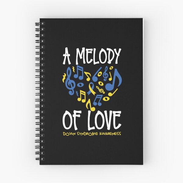 Item preview, A Melody Of Love Chromosome 21 Down Syndrome Awareness designed and sold by GravitiTees.