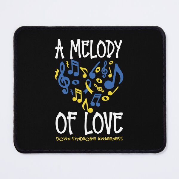 Item preview, A Melody Of Love Chromosome 21 Down Syndrome Awareness designed and sold by GravitiTees.