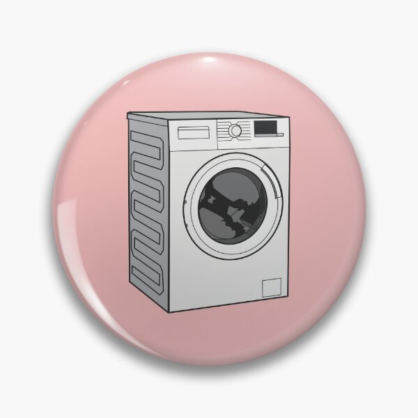 Item preview, Washing machine cartoon illustration designed and sold by Misscartoon.