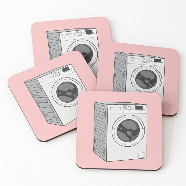 Item preview, Washing machine cartoon illustration designed and sold by Misscartoon.