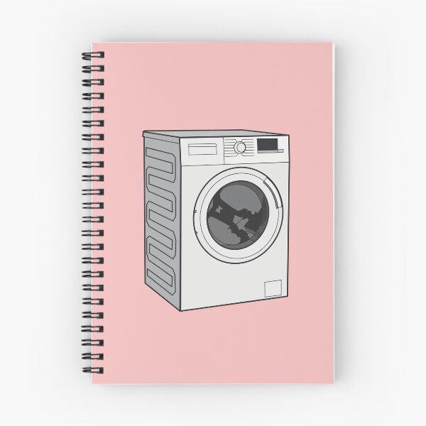 Item preview, Washing machine cartoon illustration designed and sold by Misscartoon.