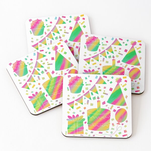 Item preview, Rainbow Birthday Part Design  designed and sold by missmann.