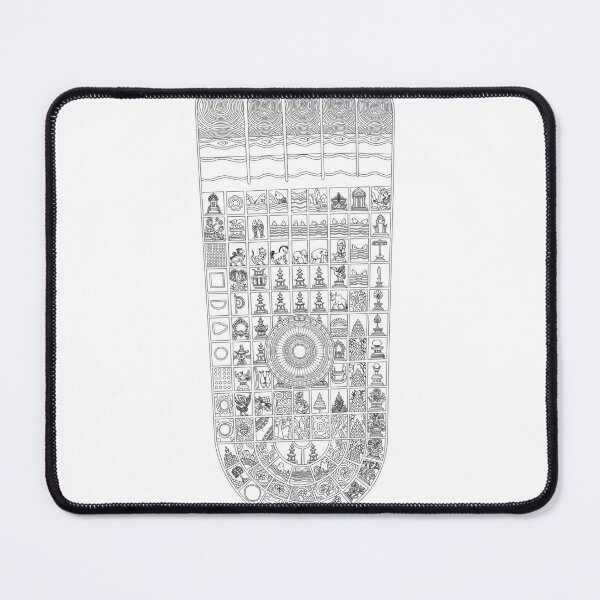 Item preview, Footprint of the Buddha designed and sold by Roninlibra.