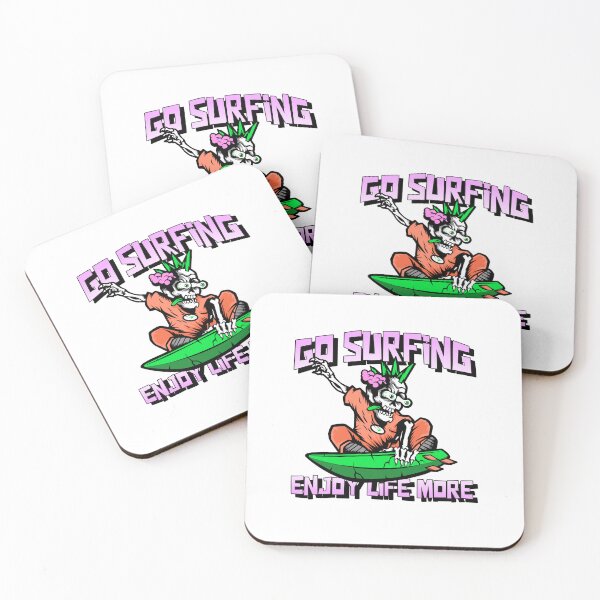 Item preview, Enjoy Life More and Go Surfing designed and sold by theredsharp.