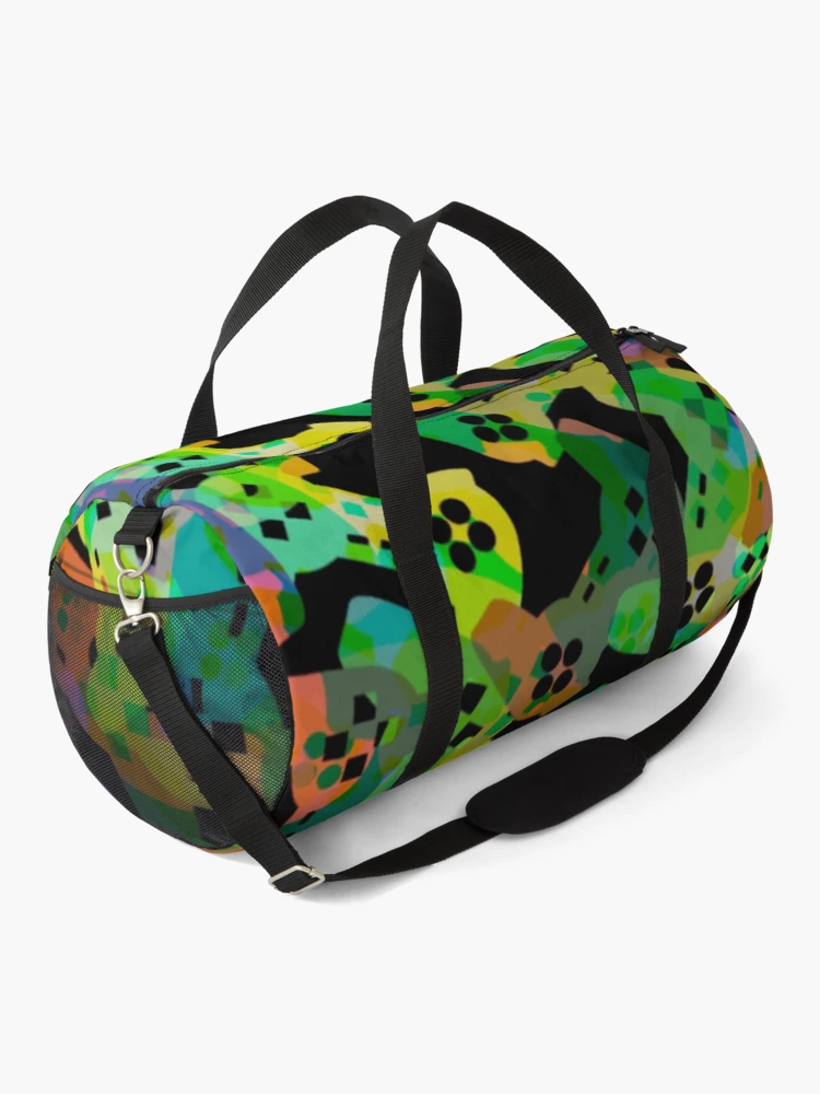 Thumbnail 2 of 3, Duffle Bag, Controller Pattern, joystick pattern, console pattern designed and sold by Patternawy.