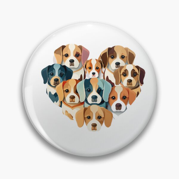 Item preview, Valentine's Day Puppies designed and sold by Mark Dupuis.