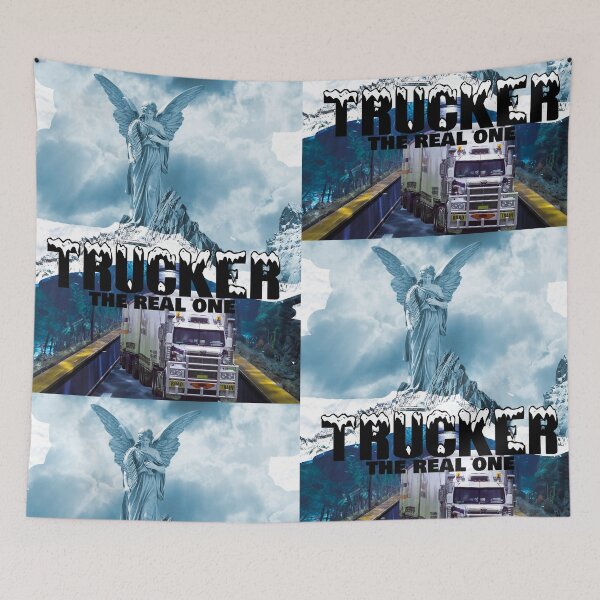 Item preview, TRUCKER THE REAL ONE ICE ROAD -TRUCKERS  designed and sold by al21ex.