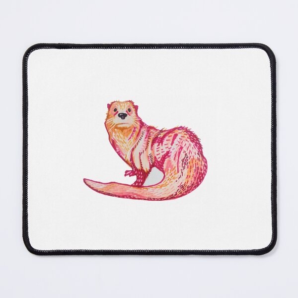 Item preview, Pink Otter designed and sold by StarlightandInk.