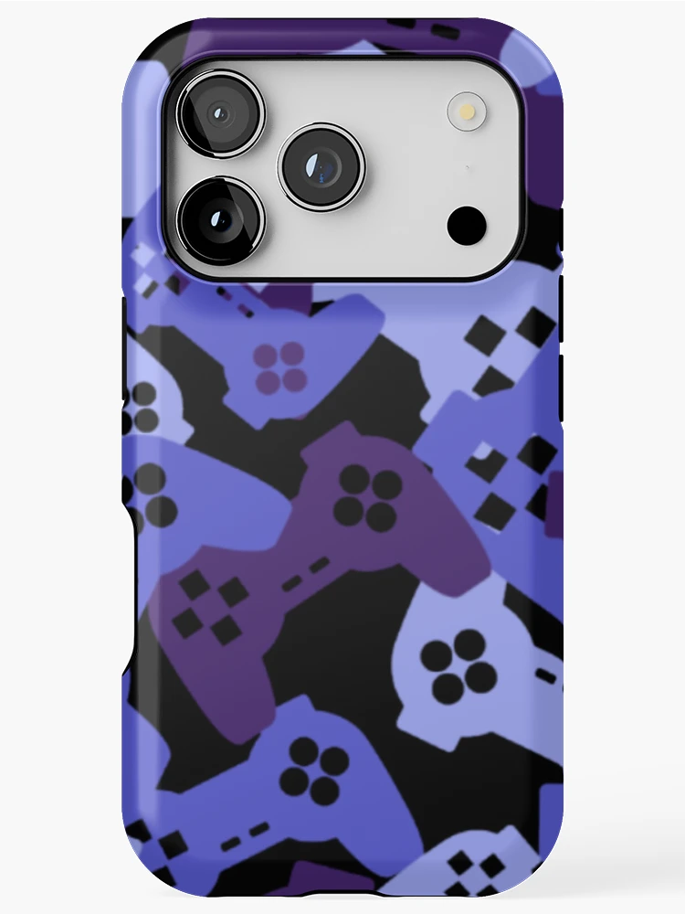 Thumbnail 1 of 4, iPhone Case, Controller Pattern, joystick pattern, console pattern designed and sold by Patternawy.