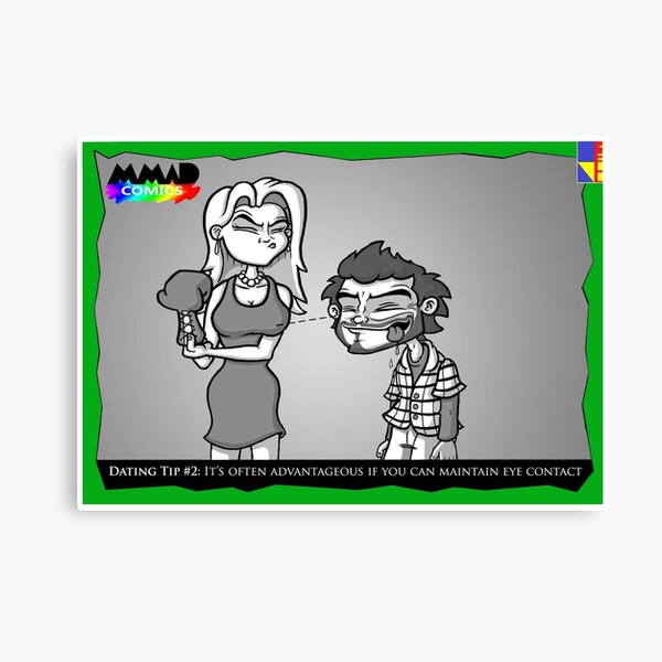 Item preview, Dating Tip #2: Eye Contact designed and sold by mmadcomics.