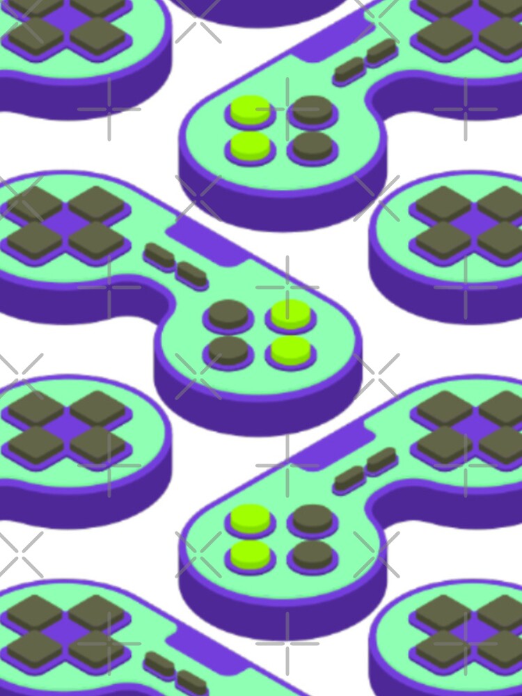 Thumbnail 4 of 4, iPhone Case, Controller Pattern, joystick pattern, console pattern designed and sold by Patternawy.