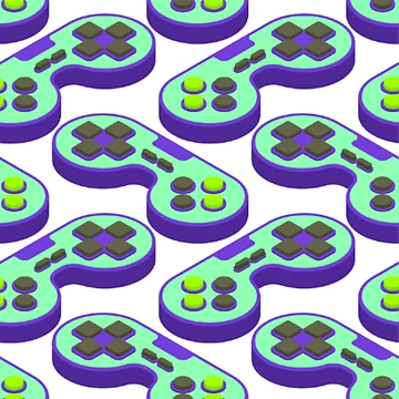 Artwork thumbnail, Controller Pattern, joystick pattern, console pattern by Patternawy