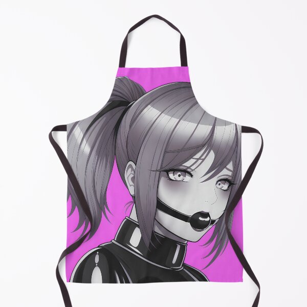 Item preview, Hentai Girl Gagged and Blindfolded Pink Background designed and sold by bnm008.