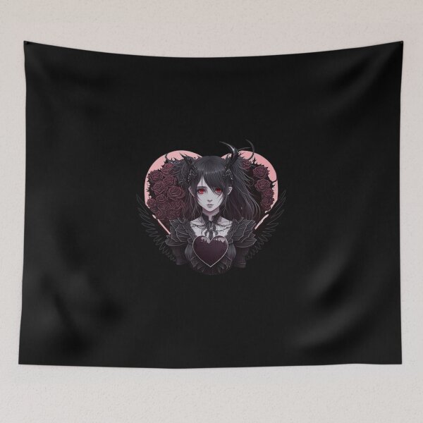 Item preview, Anime Goth Girl Valentine designed and sold by Ideallity.