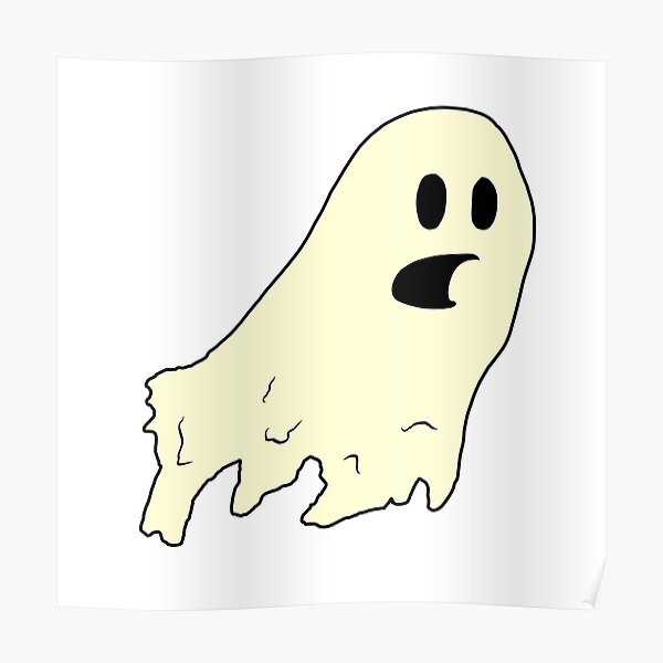 ghost (cream) Poster