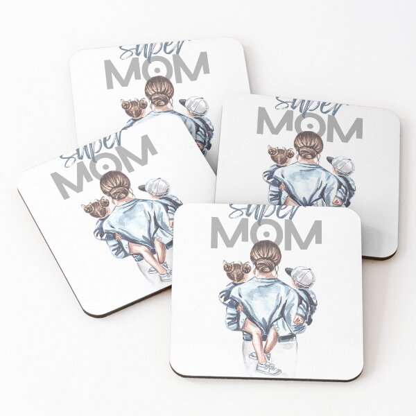 Item preview, Super mom design  designed and sold by ForDesignPro.