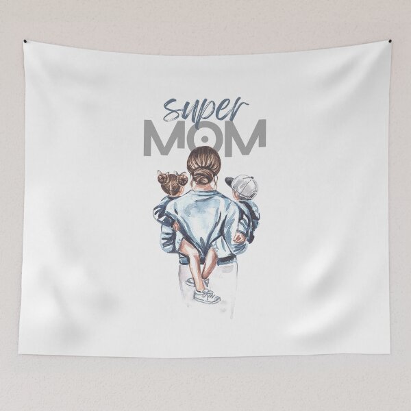 Item preview, Super mom design  designed and sold by ForDesignPro.