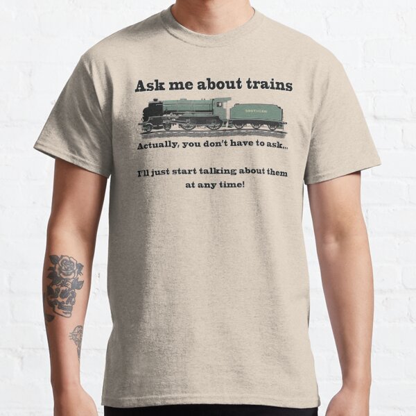 trainspotter t shirt