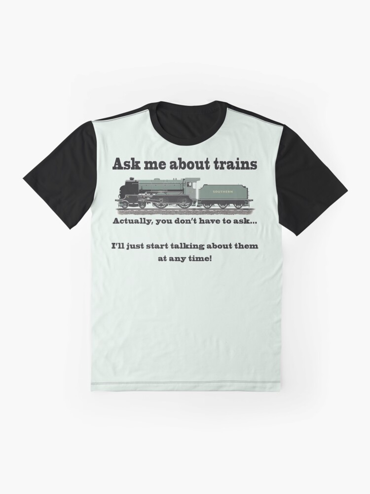 trainspotter t shirt