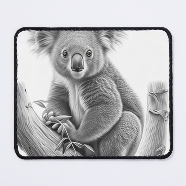 Item preview, Koala pencil drawing designed and sold by Pencil-Art.