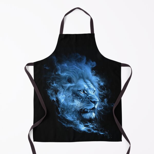 Item preview, Blazing Blue Lion Head designed and sold by Jarmo Piironen.