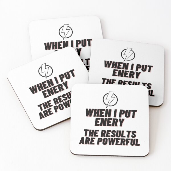Item preview, When I Put Energy The Results Are Powerful designed and sold by Onasaart.