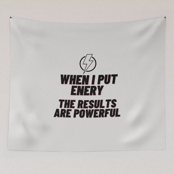 Item preview, When I Put Energy The Results Are Powerful designed and sold by Onasaart.