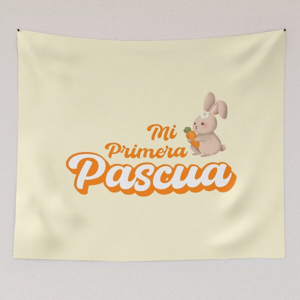 Item preview, My first Easter Spanish text - easter baby girl baby boy easter bunny newborn designed and sold by ALLURE-minimal.