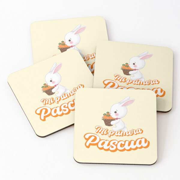 Item preview, Mi Primera Pascua My first Easter Spanish text - easter baby girl baby boy easter bunny newborn designed and sold by ALLURE-minimal.