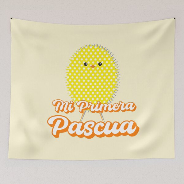 Item preview, Mi Primera Pascua My first Easter Spanish text - easter baby girl baby boy easter bunny newborn designed and sold by ALLURE-minimal.