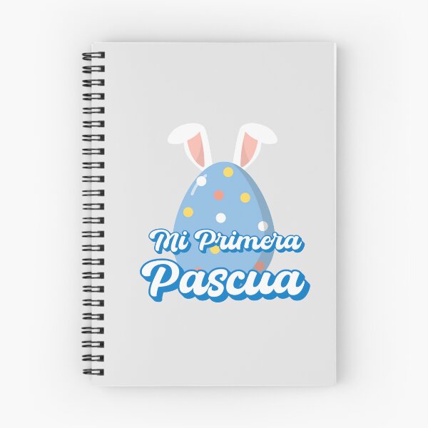 Item preview, Mi Primera Pascua My first Easter Spanish text - easter baby boy easter bunny newborn designed and sold by ALLURE-minimal.