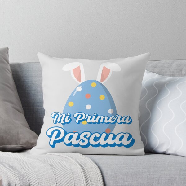 Item preview, Mi Primera Pascua My first Easter Spanish text - easter baby boy easter bunny newborn designed and sold by ALLURE-minimal.