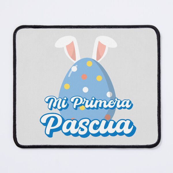 Item preview, Mi Primera Pascua My first Easter Spanish text - easter baby boy easter bunny newborn designed and sold by ALLURE-minimal.