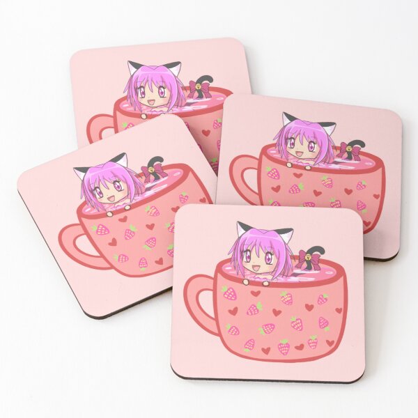 Item preview, Tokyo Mew Mew Ichigo | Mew Mew Power Ichigo | Tokyo Mew Mew New | Pink Tea Cup | Anime Cat Girl designed and sold by CloudAndStar.