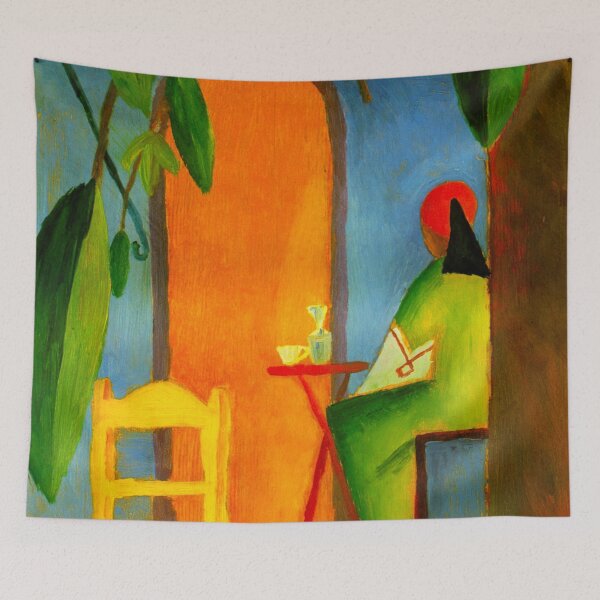 Item preview, AUGUST MACKE – Turkish Café 1914 designed and sold by Go Logo Designs.