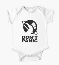 Don't Panic - Hitchhikers Guide One Piece - Short Sleeve