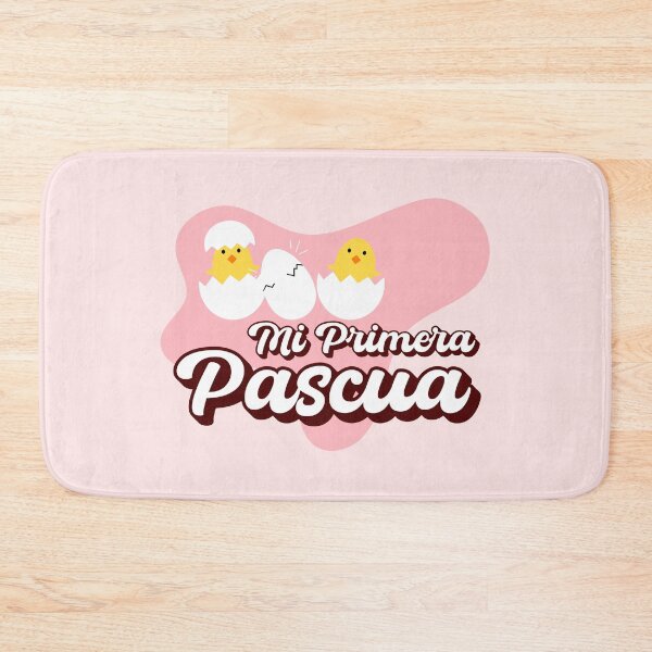 Item preview, Mi Primera Pascua My first Easter Spanish text - easter baby girl easter bunny newborn designed and sold by ALLURE-minimal.