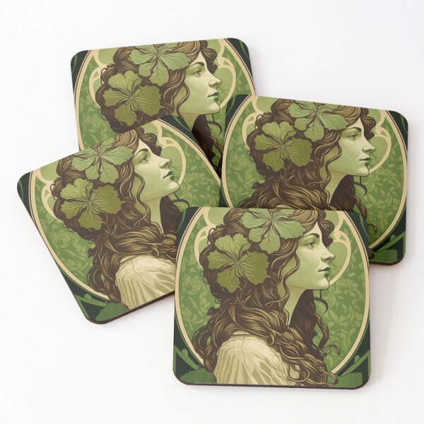 Item preview, The Emerald Princess designed and sold by ArtNouveauChic.