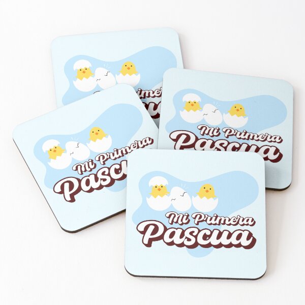 Item preview, Mi Primera Pascua My first Easter Spanish text - easter baby boy easter bunny newborn designed and sold by ALLURE-minimal.