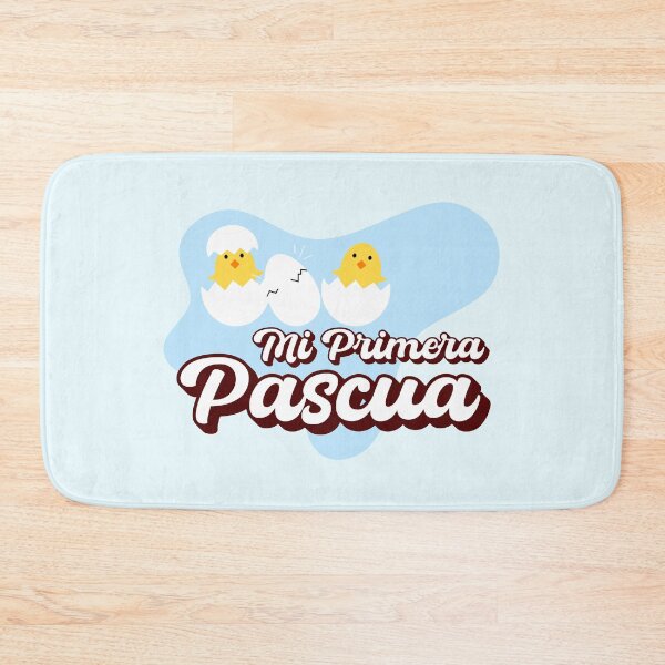 Item preview, Mi Primera Pascua My first Easter Spanish text - easter baby boy easter bunny newborn designed and sold by ALLURE-minimal.