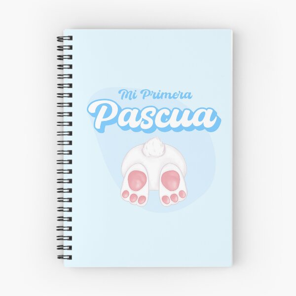Item preview, Mi Primera Pascua My first Easter Spanish text - easter baby boy easter bunny newborn designed and sold by ALLURE-minimal.